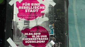 Für eine rebellische Stadt / Demo am 30.4. in Düsseldorf