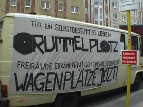 "Rummelplatz" - Für Wagenplätze jetzt! Berlin 17.12.2011